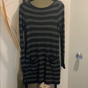Eileen Fisher Striped Sweater Dress